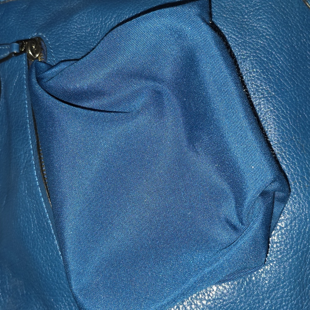Coach Blue Denim Mickey Tote - Picture 4 of 11